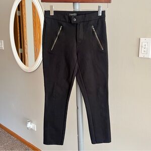 J. Crew Black Cropped Ponte Pants 00S